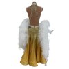 Gold ballroom dress