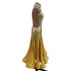 Gold ballroom dress