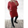 ŠATY "COSY" ČERVENÉ