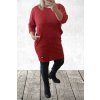 ŠATY "COSY" ČERVENÉ