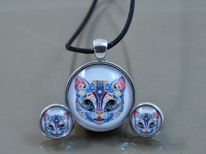 Sada šperků Etno kočka