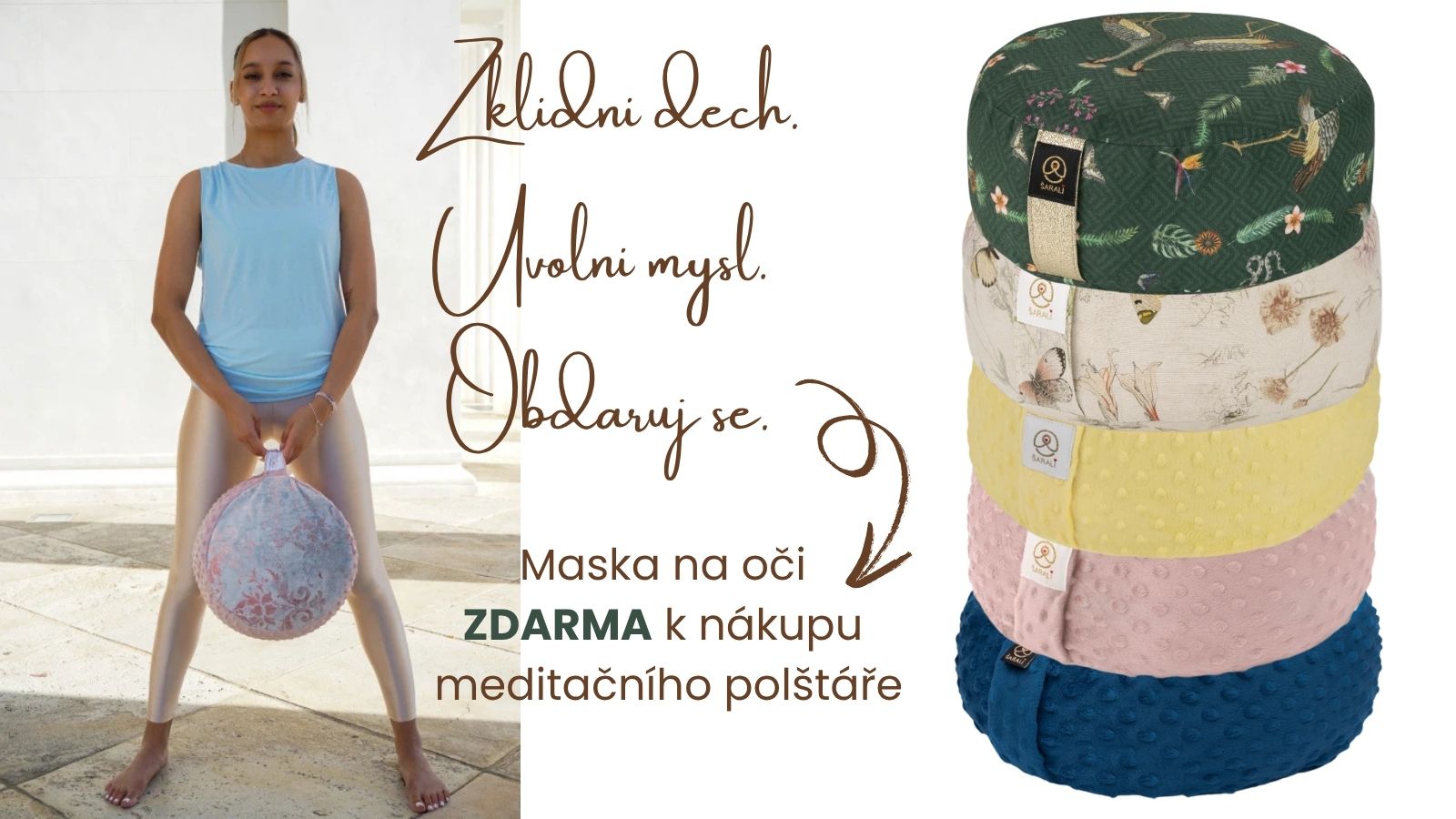 maska na oči zdarma