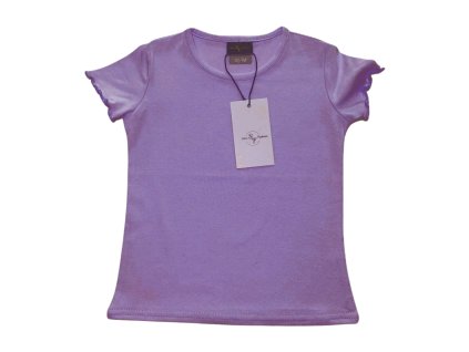 dívčí tričko světle fialové