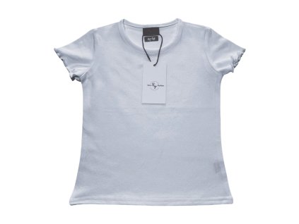 dívčí tričko bílé