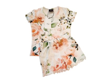 komplet oranžové růže 1