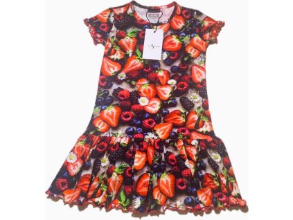 Šaty s jahůdkami