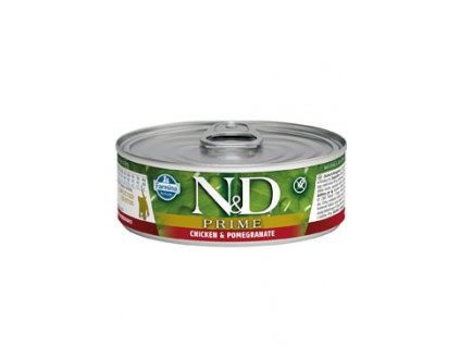 nd cat prime kitten chicken pomegranate 80g