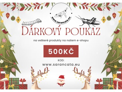 darkový poukaz 500