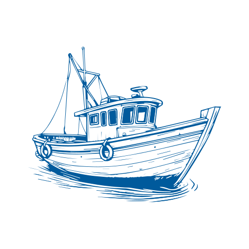 Lovené ryby zpracované ve Francii