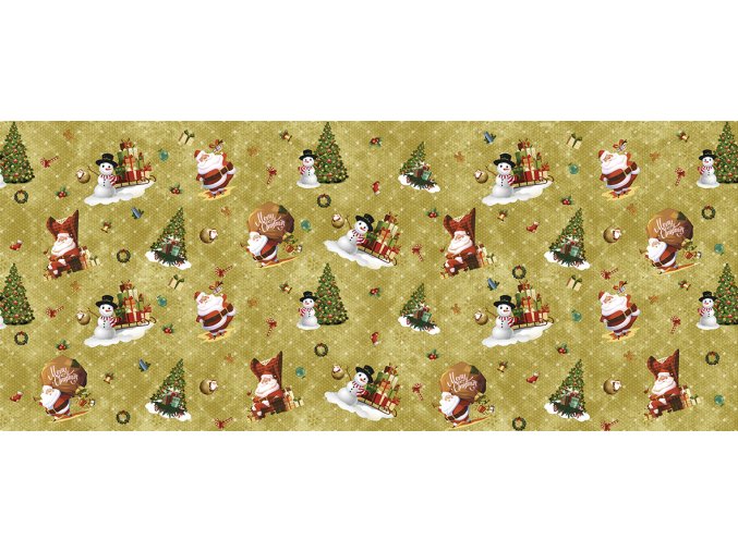 vánoční ubrus pvc 120x140 cm