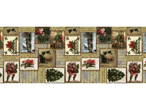 vánoce a santa na vánočním ubruse 140x180 cm