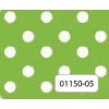 omyvatelný ubrus pro jídelny a školy, Florista 1150-05 zelený s puntíky