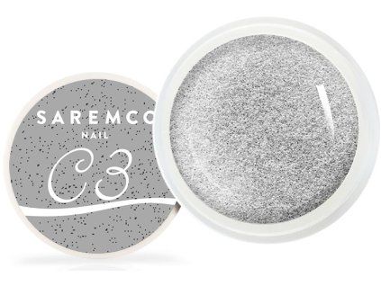 Colorgel c3 living glitter silver