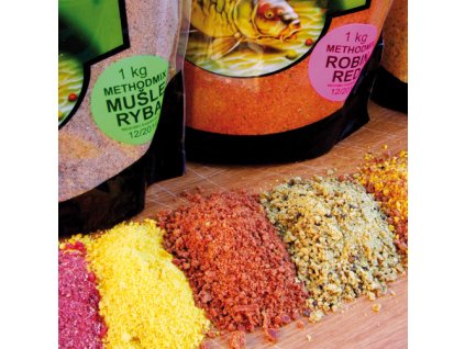 Chytil Krmení Method Mix 1kg (Příchuť Černý&Slaný)