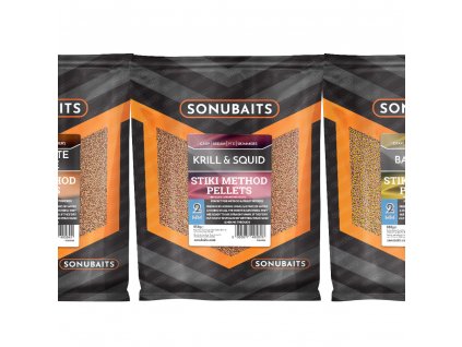 Sonubaits Pelety Stiki Method pellets 650 g (Příchuť Banoffe)