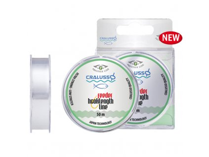 Cralusso Vlasec Feeder Hooklength 50 m   (Průměr 0,22 mm)
