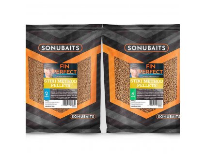 Sonubaits Pelety Fin Perfect method sticky pellets 650 g (Průměr 4 mm)