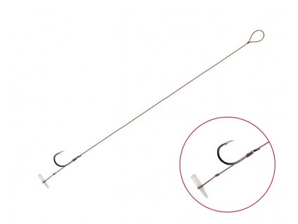 Delphin Feederový návazec Proxi 8 Quickstop / 6ks (Velikost háčku 8)