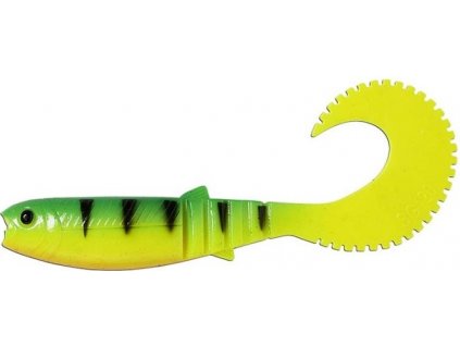44656 savage gear cannibal curl tail 10 cm firetiger