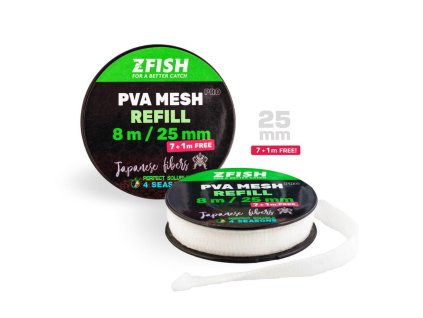 zfish puncocha pva pro refill 25 mm 7 1 m zdarma2