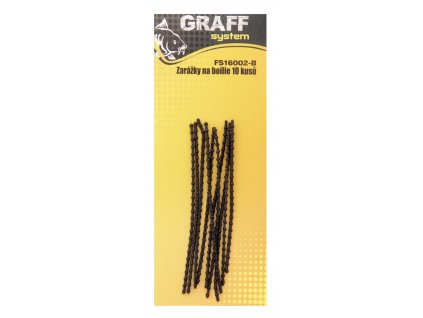 zarazky na boilie 10 kusu cerna graffishing