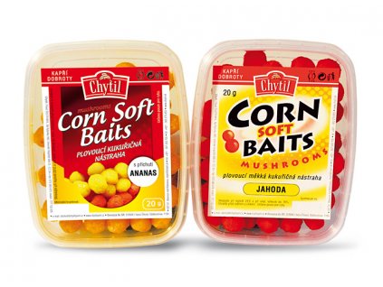 Chytil Corn Soft Baits - mushrooms 20 g (Příchuť Vanilka)