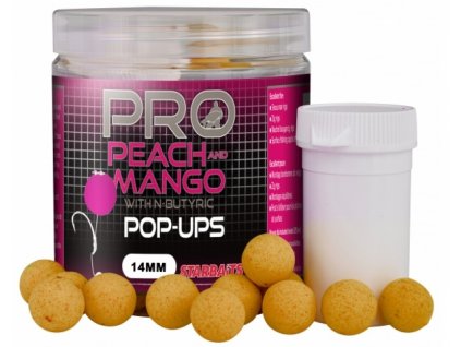 Starbaits Probiotic Pop-up 14 mm 60 g (Příchuť Peach & Mango)