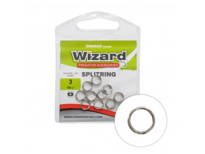 Wizard Kroužky přívlačové Splitrings (Velikost 5)