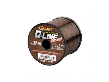 Gamakatsu Vlasec G-Line Element Dark Brown (Průměr 0,33 mm)