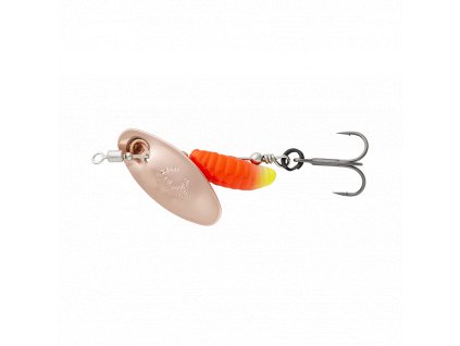 Savage Gear GRUB SPINNERS #1 3.8G SINKING COPPER RED YELLOW