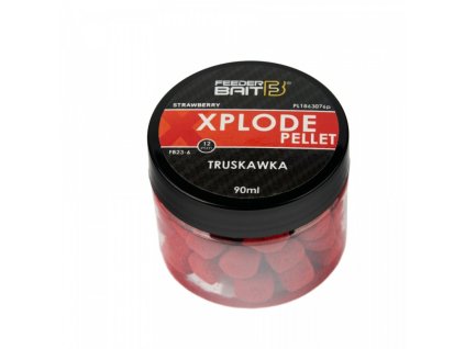 7660 2 plode pellet truskawka 12mm feeder bait 1472 1200
