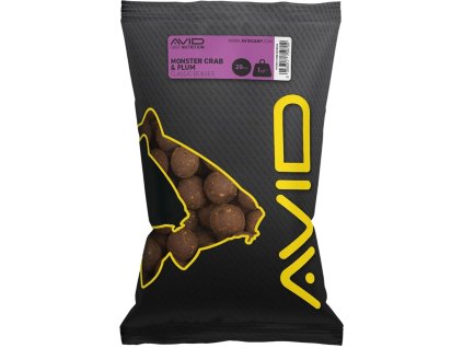 boilies avid carp classic 20mm 1kg monster crab plum 4626469