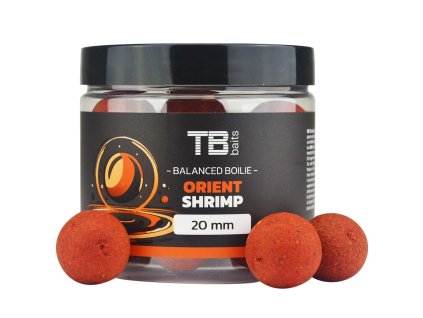 tb baits vyvazene boilie balanced atraktor orient shrimp 100 g