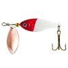 46123 wizard chub spinner 8 g white red