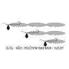 oukrofishing privlac libra lures larva multi jig rig hacik s predlzenym ramienkom klasicky
