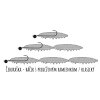 oukrofishing privlac libra lures larva multi ceburaska hacik s predlzenym ramienkom klasicky