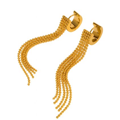 zlate-visaci-nausnice-s-retizkovymi-praminky-s1290