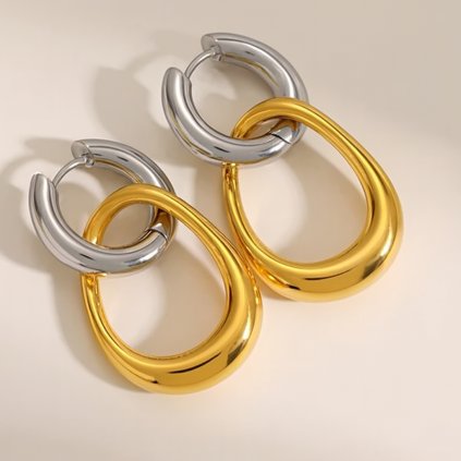 nausnice-s-dvojitym-kapkovitym-designem-ve-zlatostribrnem-tonu-s1206