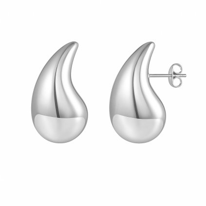 stribrne-nausnice-s-kapkovitym-designem-s1152