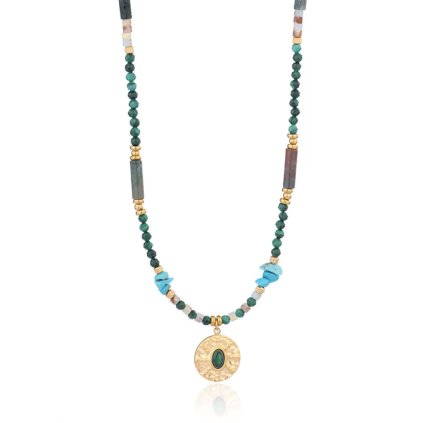 barevny-koralkovy-nahrdelnik-se-zlatym-medailonem-s1293