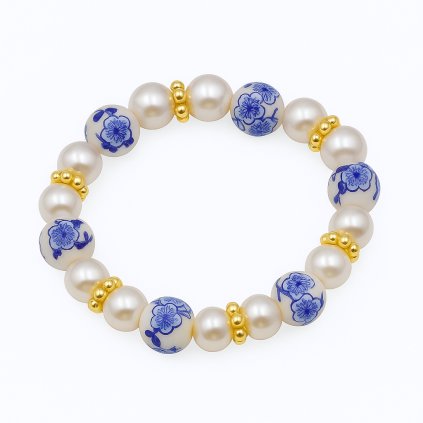 elegantni-naramek-s-porcelanovymi-a-perlovymi-koralky-s1083