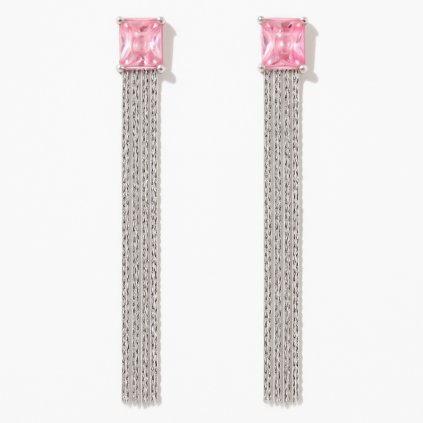 stribrne-visaci-nausnice-s-ruzovym-zirkonem-a-retizky-s1140