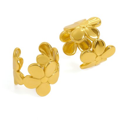 zlate-earcuffy-ve-tvaru-kvetin-s1166