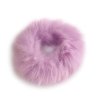 Chlupatá gumička na vlasy – fialová S1091