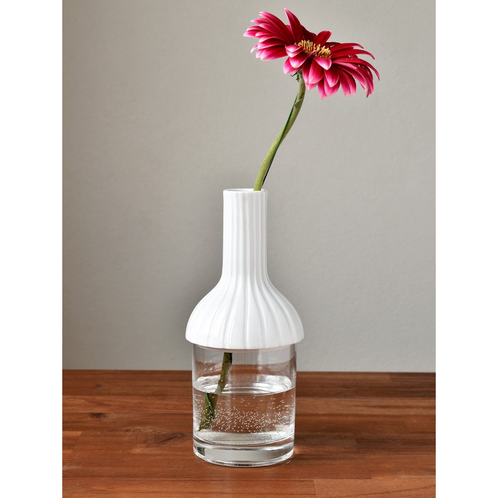 porcelánová váza Porcelain/Glass