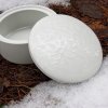 porcelánová dóza Ze sněhových sítí