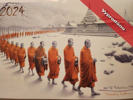 Buddhistický kalendář 2024 / A3