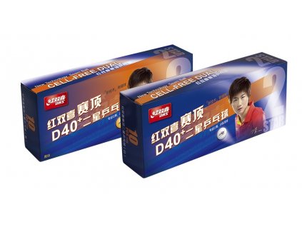 micky dhs stolni tenis plast cell free dual d40 baleni 10 ks