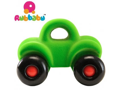 velke osobni auto zelene rubbabu sametovy mekky pro deti