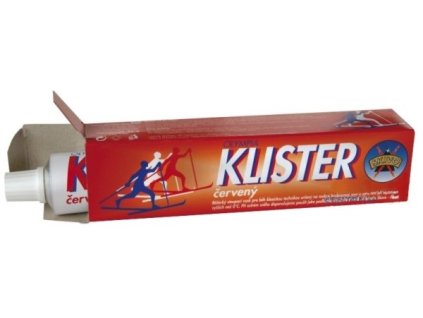 Běžecký vosk KLISTER červený